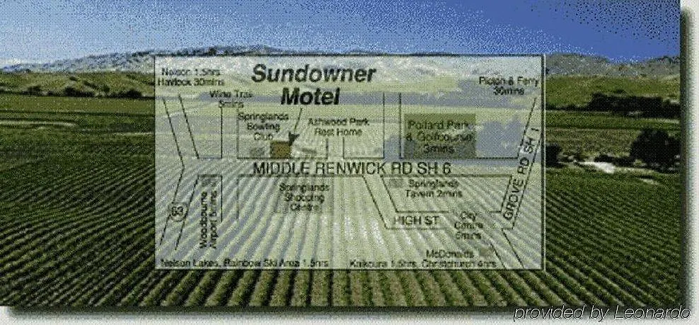 ****  Sundowner Motel Blenheim New Zealand